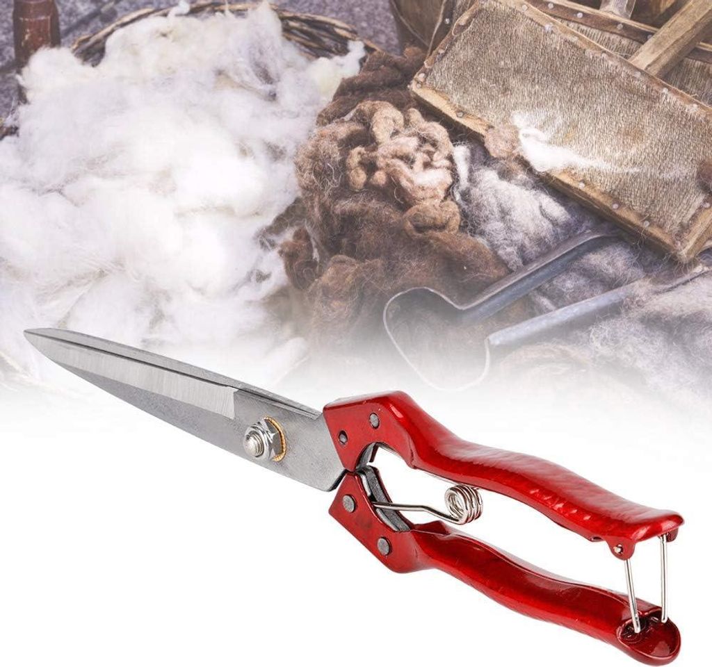Ziegenhufschneider, 340 mm, manuelle Schafschere, federbelastete Schafwolle, Trimmschere, 14,5 cm Klinge, für Bauernhof, Schafe, Tiere, Nutztiere