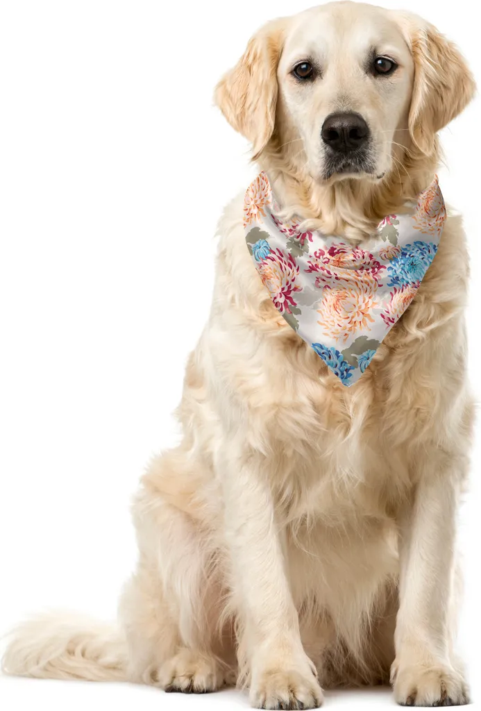 Foulard Cane Vintage ABAKUHAUS Multicolore | Esclusiva 55x55 cm