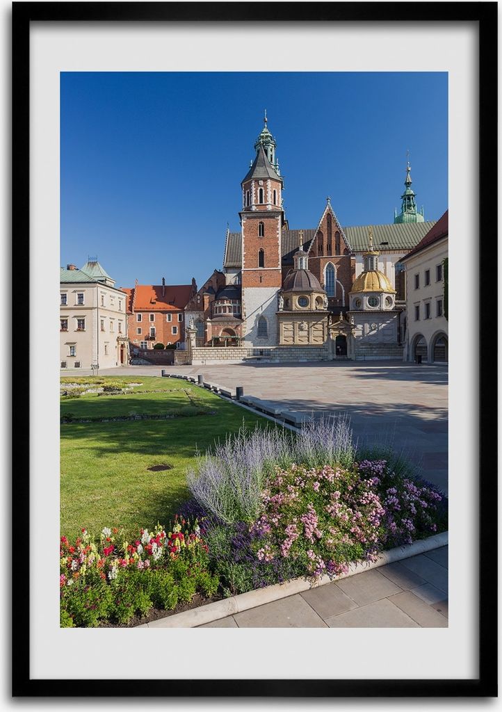 Bild - Bilderrahmen - Foto - 70 cm x 100 cm - MDF - Rahmen - Wandkunst - Krakau Polen