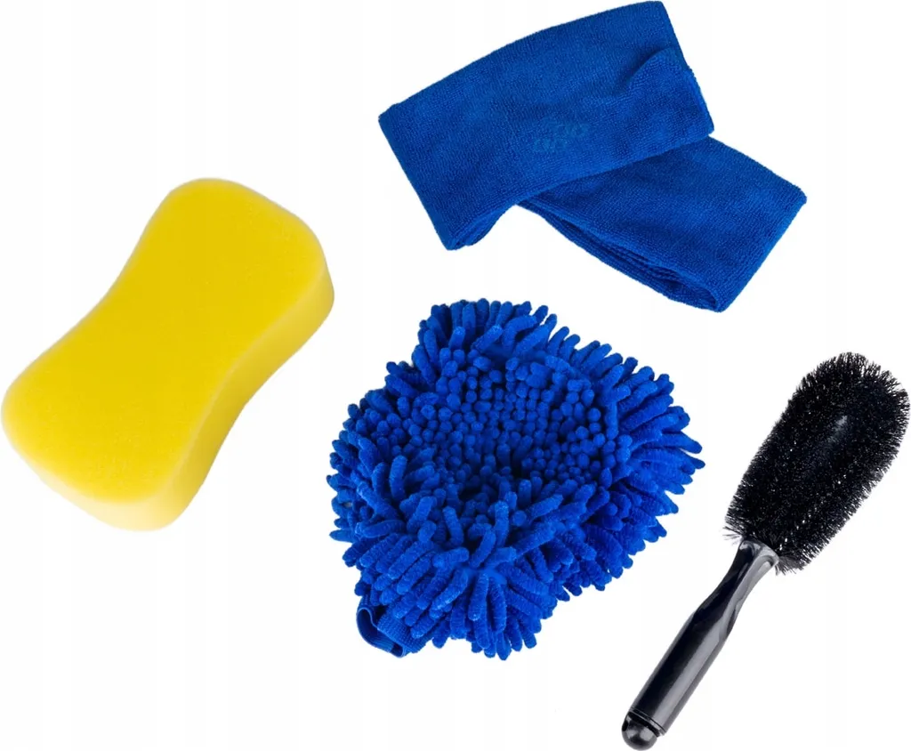 Pack lavage voiture 5 accessoires pour entretien complet et rénovation