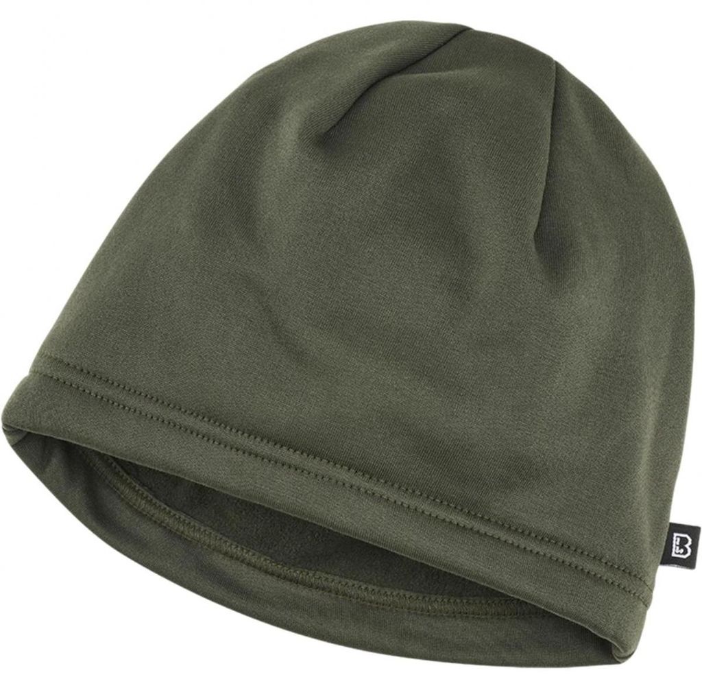 Brandit BD7024 | Fleece Cap Ice One Size - Farbe: Olive - Größe: One Size