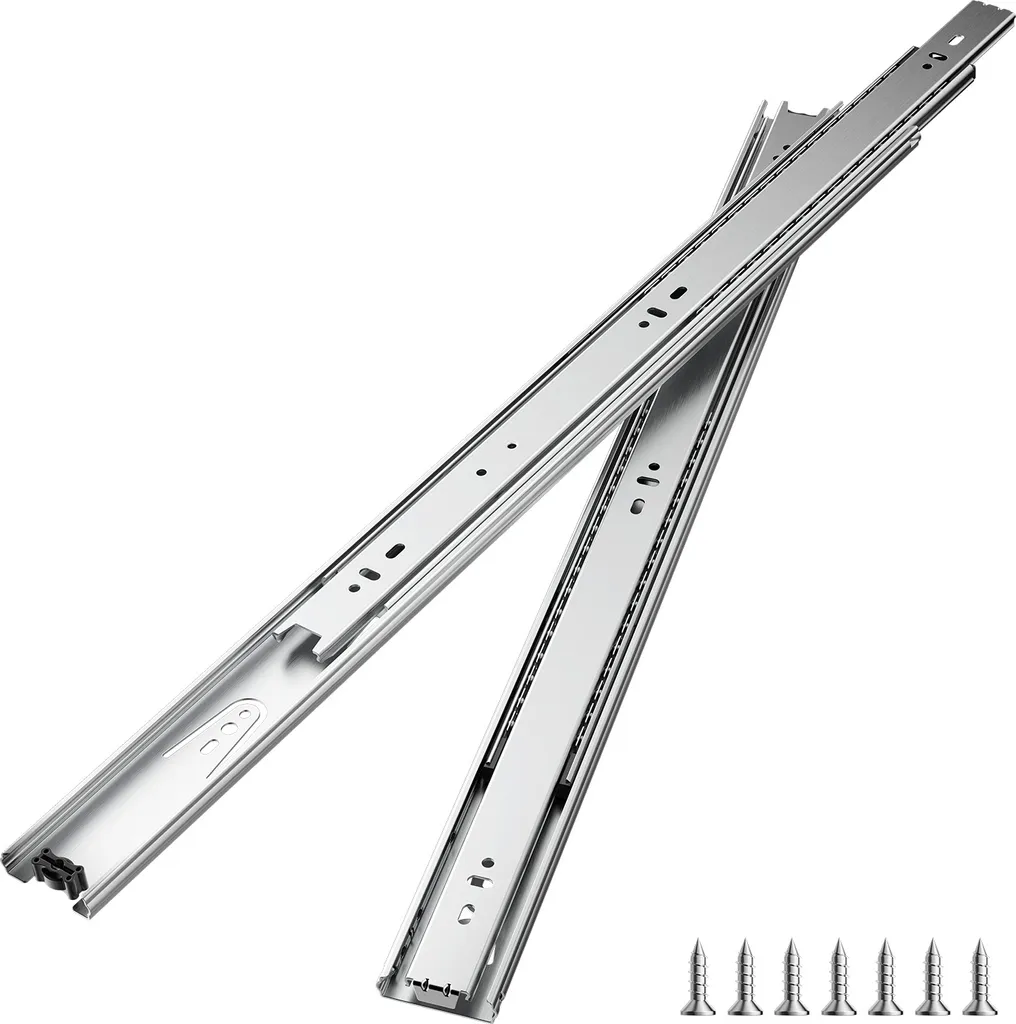 Guide Scorrevoli 60cm SucceBuy - 10 Coppie per Mobili e Officina 45kg