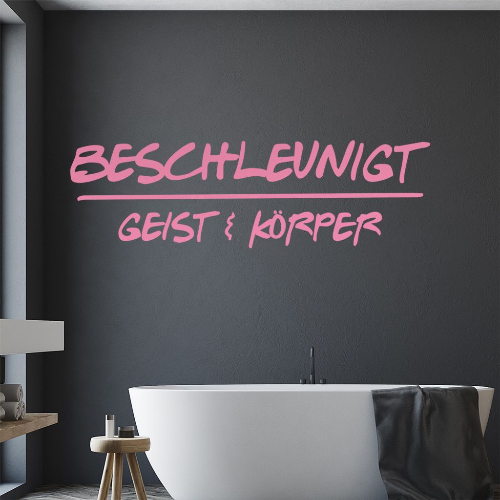 KIWISTAR Beschleunigt Geist und Körper - Wach Kaffee Energie Koffein Seele Wandtattoo in 6 Größen - Wandaufkleber Wall Sticker - Dekoration, Kü...