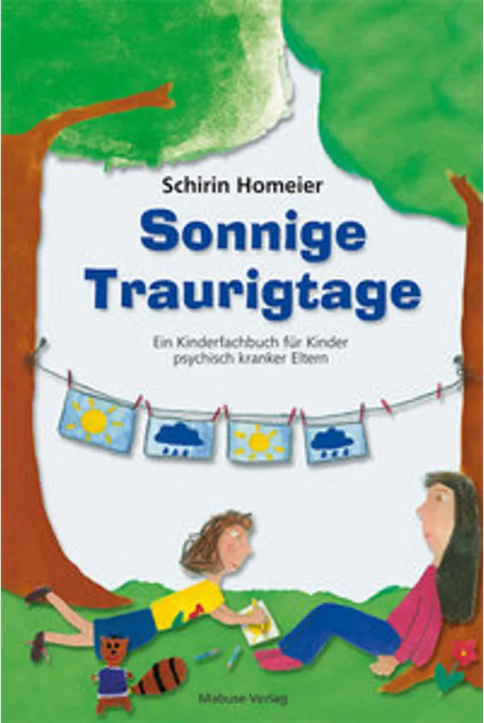 Sonnige Traurigtage : Ouvrage illustré poétique aux couleurs vibrantes