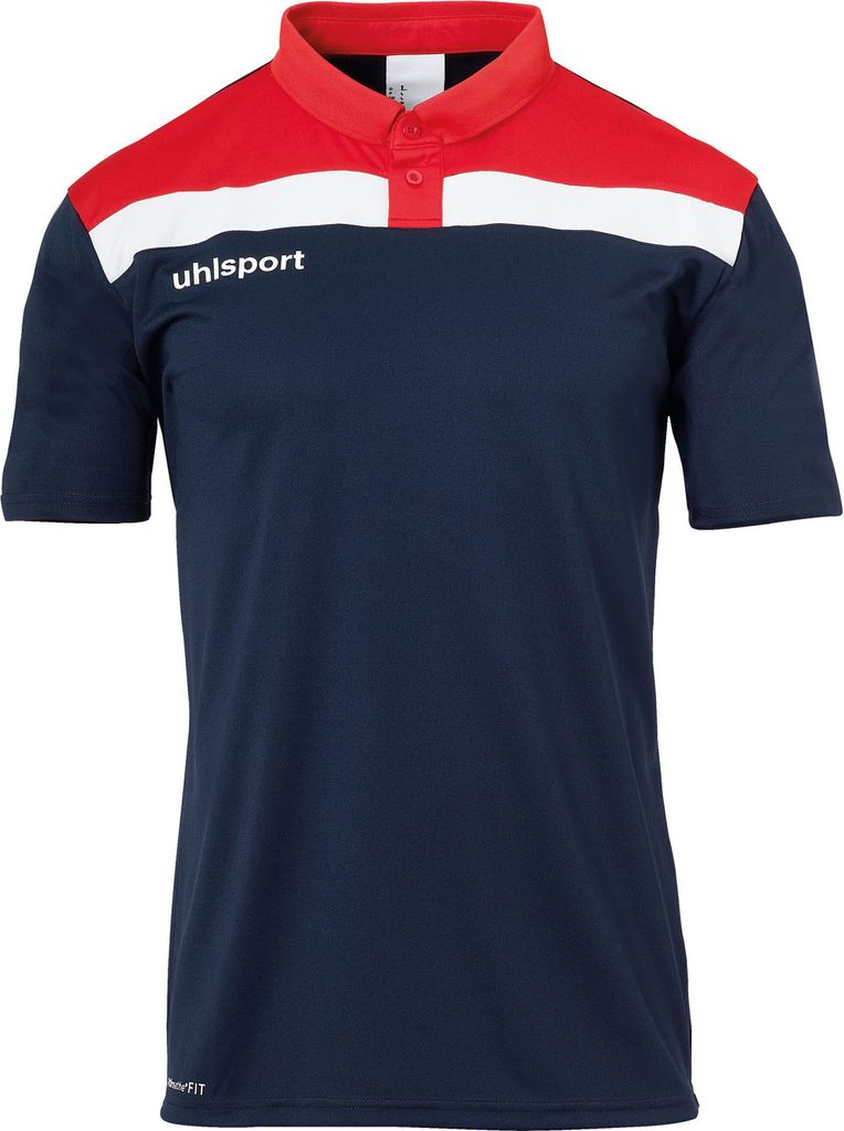 Uhlsport Offense 23 Poloshirt Kinder - Marine / Rot / Weiß