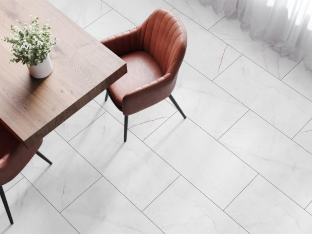 Falquon | 1,92 m² | Weiß 6 mm SPC Vinylboden, Rigid Vinyl Produktbild 