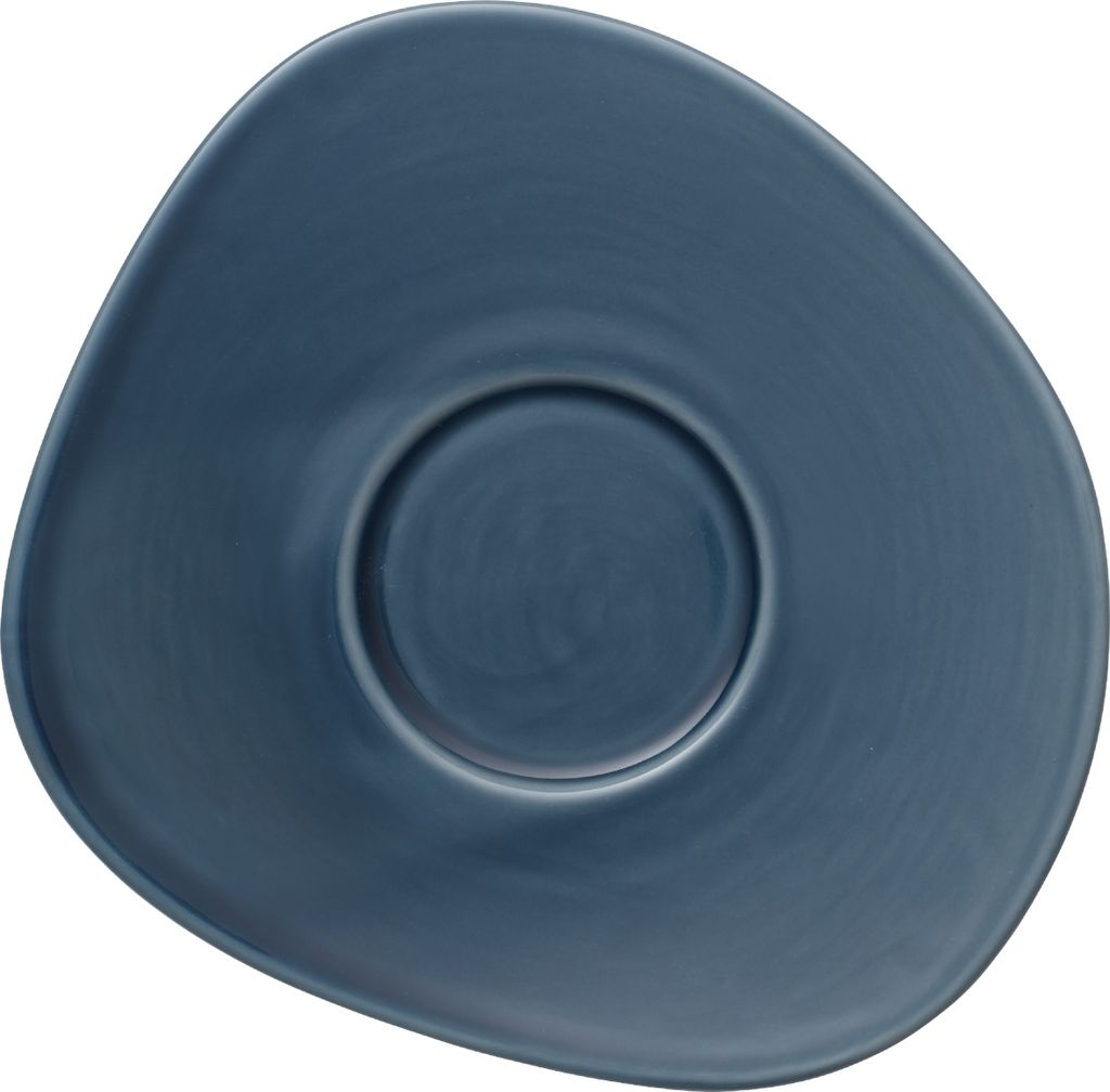 Villeroy & Boch Organic Untertasse 17,5cm Turquoise/petrolblau WA
