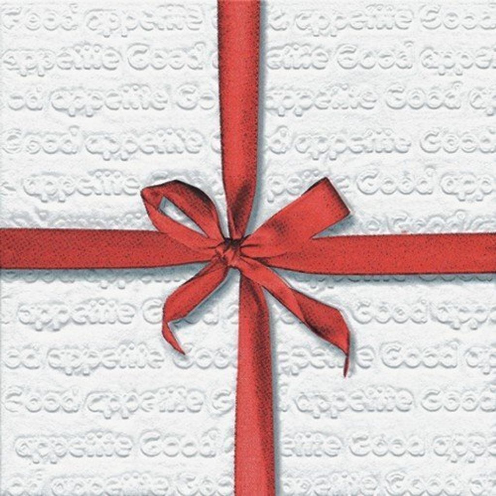 20 Weihnachtsgeschenk Servietten 33 x 33cm