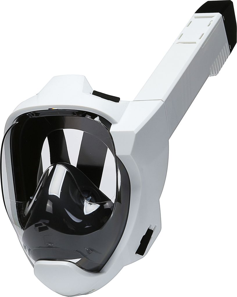 Schnorchelmaske Vollgesichtsmaske mit komplettem Trockenatemsystem Schnorchelausruestung fuer Erwachsene 180¡ã Panoramasicht Schnorchelmaske mit ...