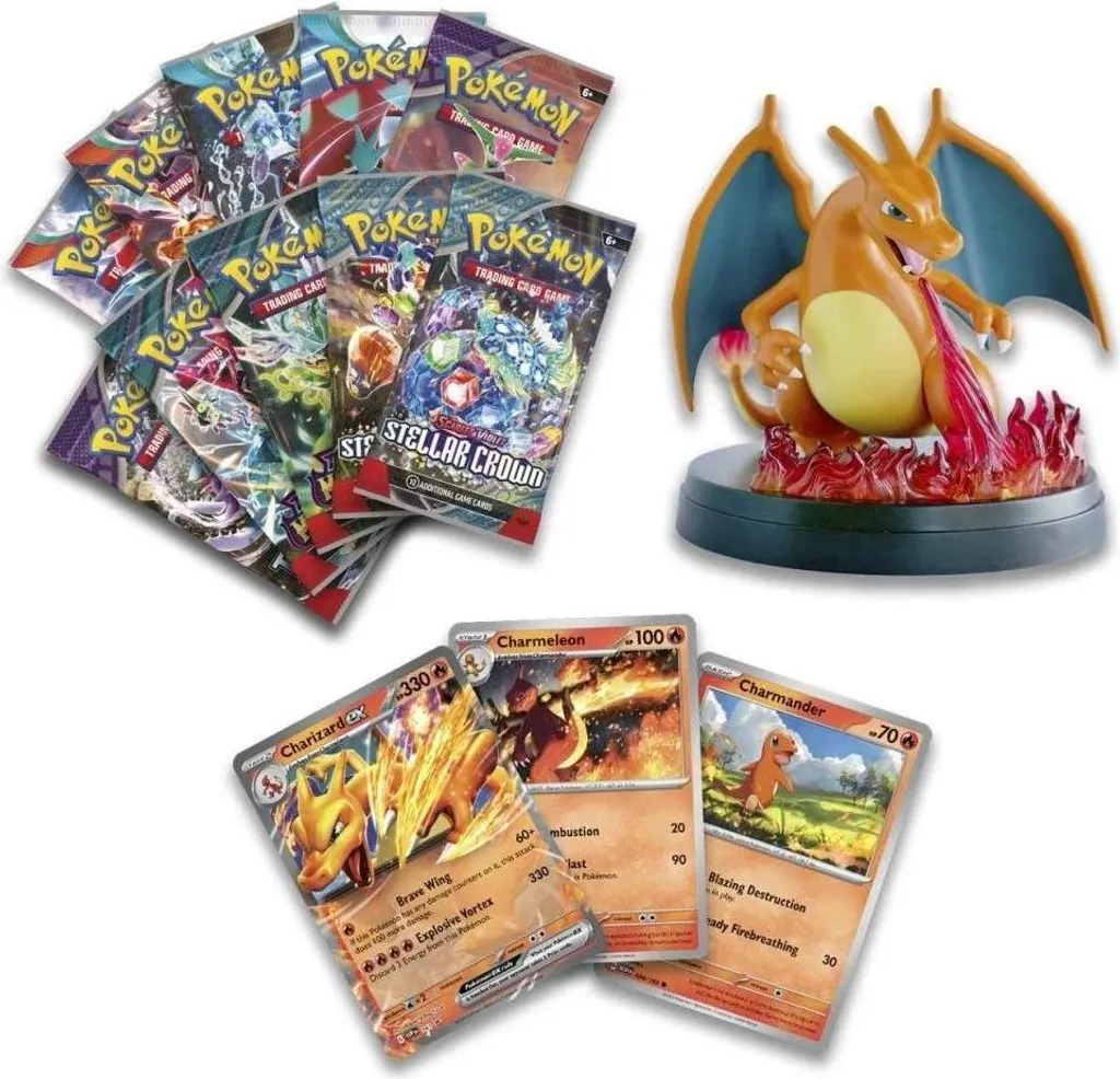Pokémon Charizard ex Collection Super-Premium : protégez vos cartes ex