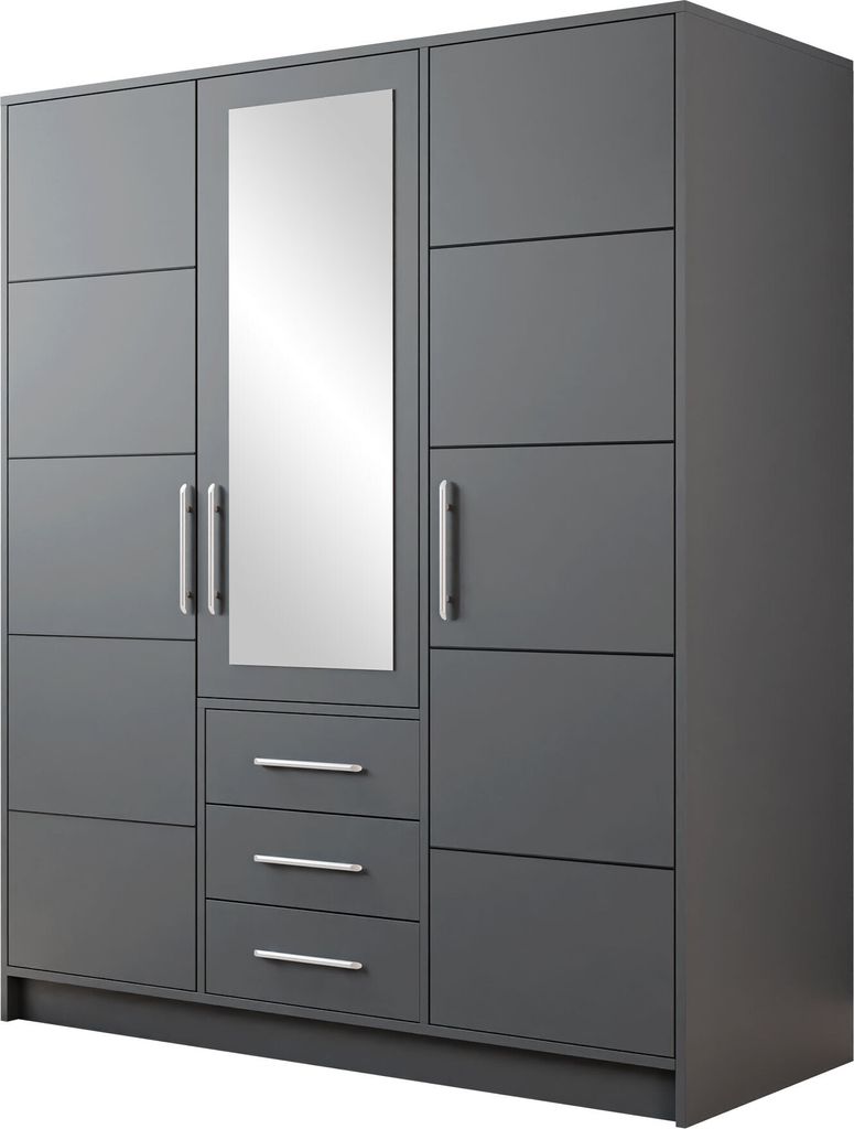 MIRJAN24 Kleiderschrank Bali D3, Drehtürenschrank, Produktbild 