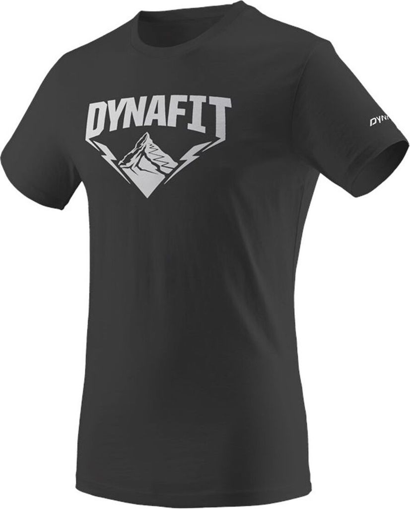 T-Shirt Graphic Baumwolle Herren - Dynafit, Größe:50/L, Farbe:0916 black out