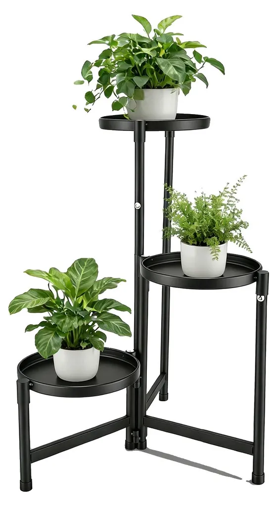 Support plantes intérieur pour balcon et salon rangement multi-pots A