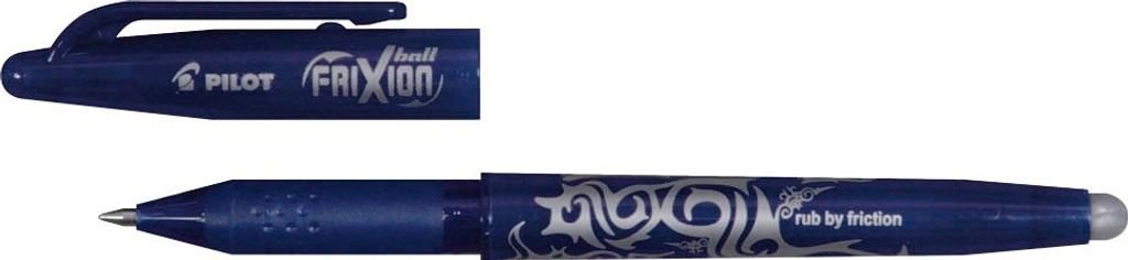 PILOT Tintenroller FriXion 2260003 0,4mm Kappenmodell blau Produktbild 