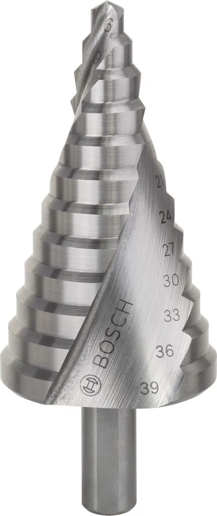 Bosch HSS Punta Gradini 93.5mm: Codolo 3-Flat per Alta Precisione