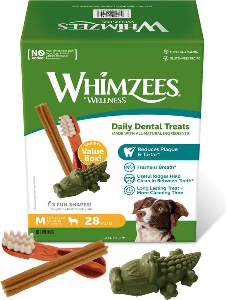 Confezione risparmio assortita di snack per cani Whimzees, Immagine del prodotto 