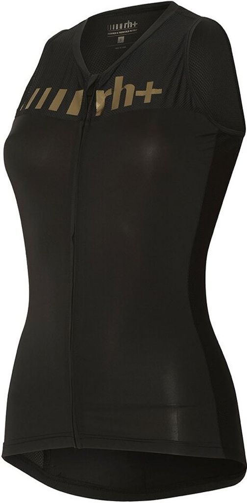 Rh+ Logo Ärmelloses Trikot Schwarz L Frau Schwarz L