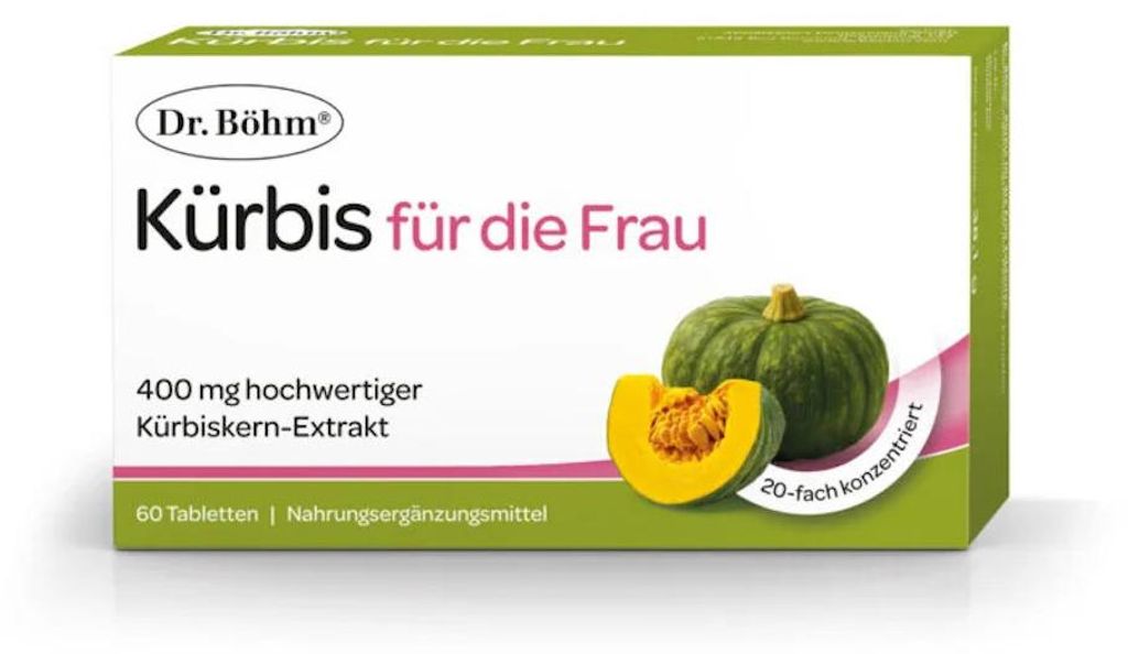 Dr. Böhm Kürbis für die Frau, 60 St. Tabletten