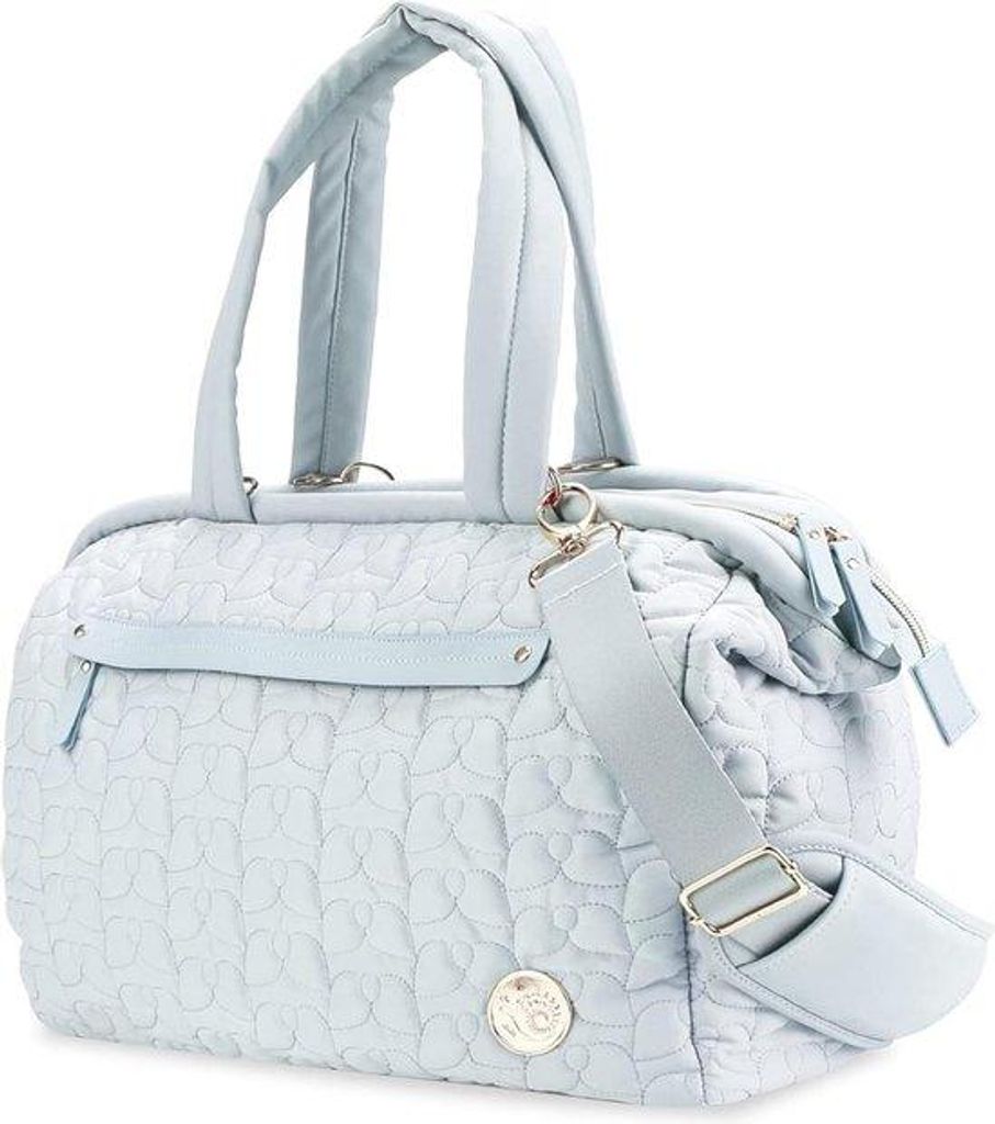 Babyliefertasche, groß, blau, Schultertasche, Reisetasche, Stilvoll