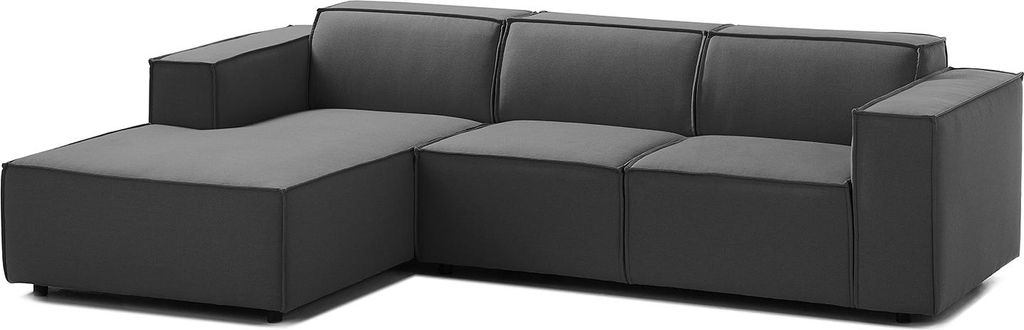 home24 Ecksofa mit Longchair