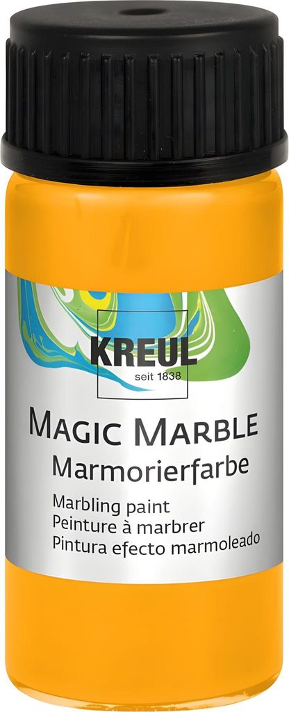 KREUL vernice marmorizzante "Magic Marble", giallo sole, 20 Immagine del prodotto 
