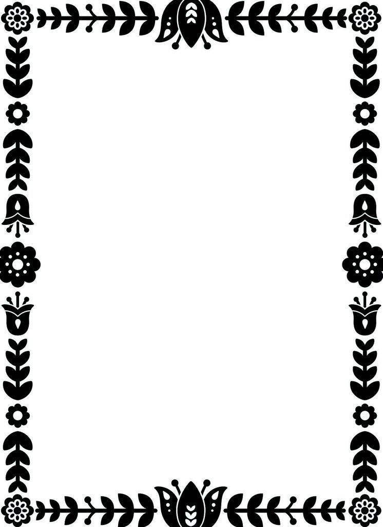 Darice Embossing-Prägeschablone floral border 14,6x10,8cm