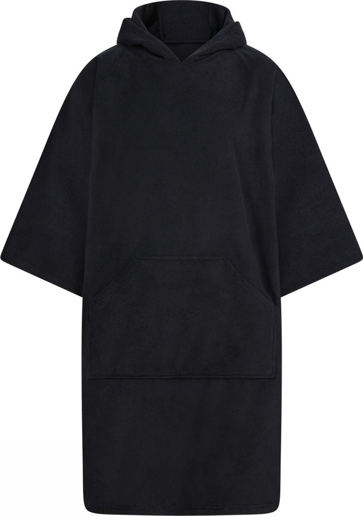 Towel City TC810 | AdultsŽ Towelling Poncho One Size - Farbe: Black - Größe: One Size