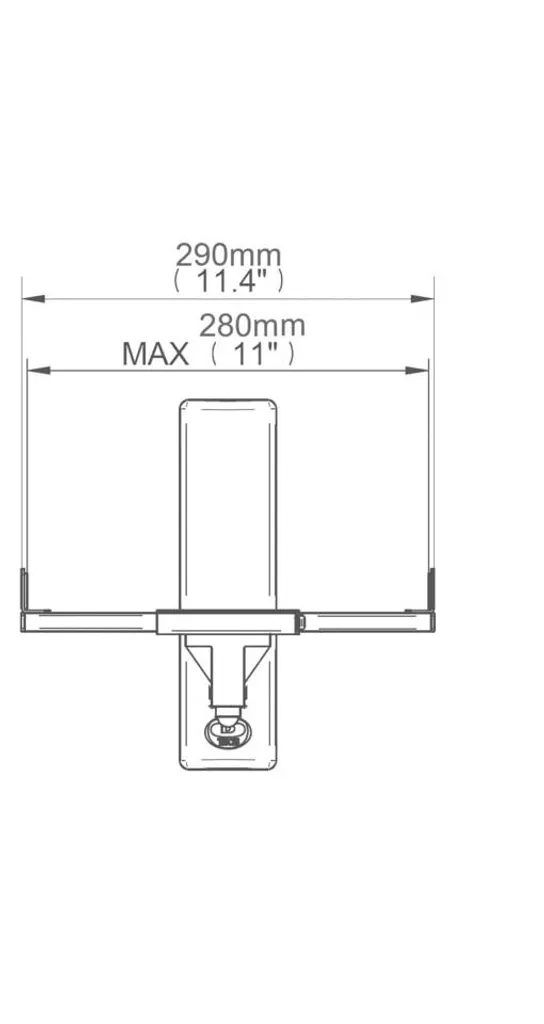 Support Mural Enceinte Home Cinéma B-TECH BT77 Blanc Orientable Haute Qualité - 13