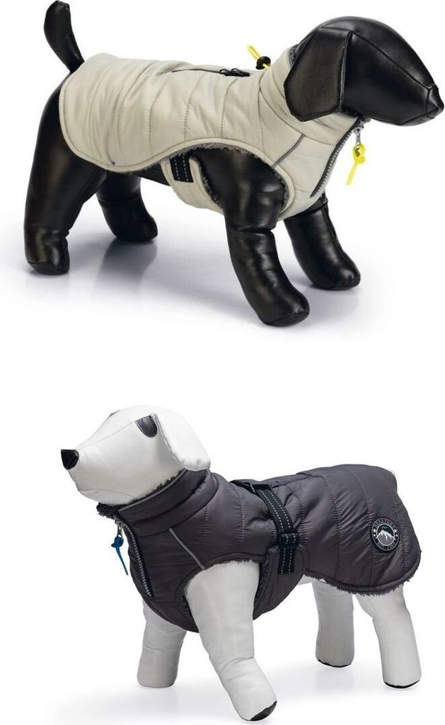 Beeztees Hundemantel Bobby, Farbe:grau, Größe:44 cm