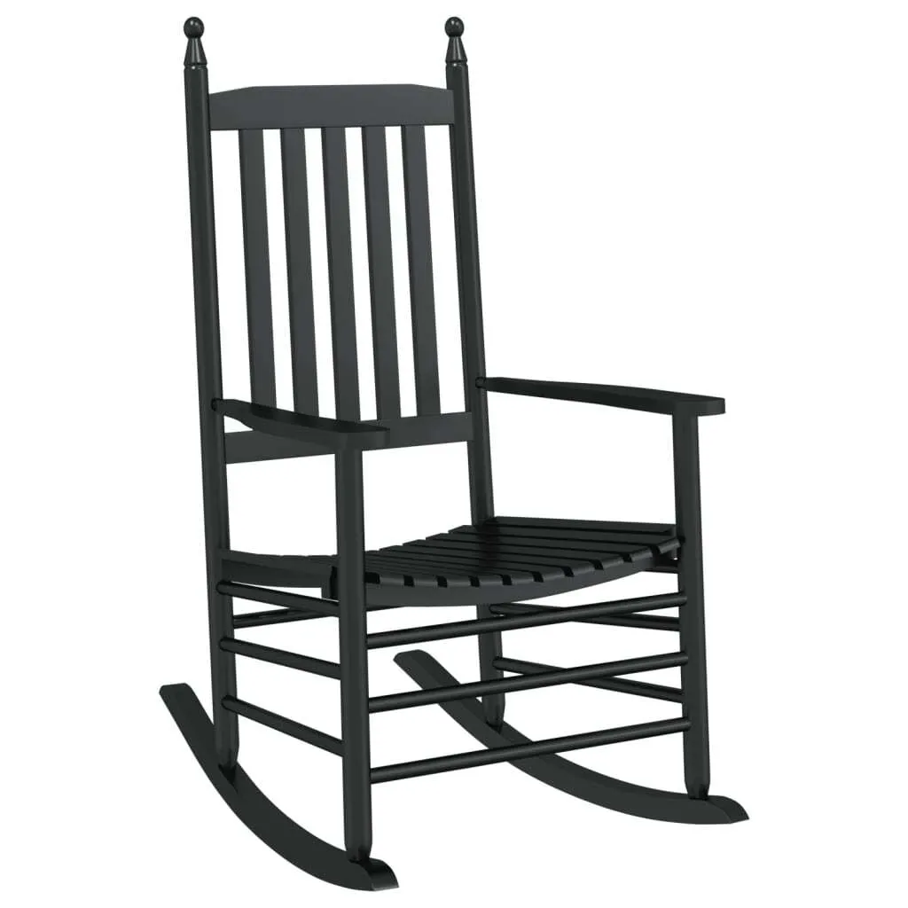 Fauteuil à bascule contre le mal de dos en peuplier massif assise courbe