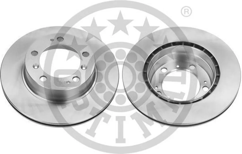 2 Disques de frein arrière OPTIMAL BS-9026C pour PORSCHE BOXSTER 986