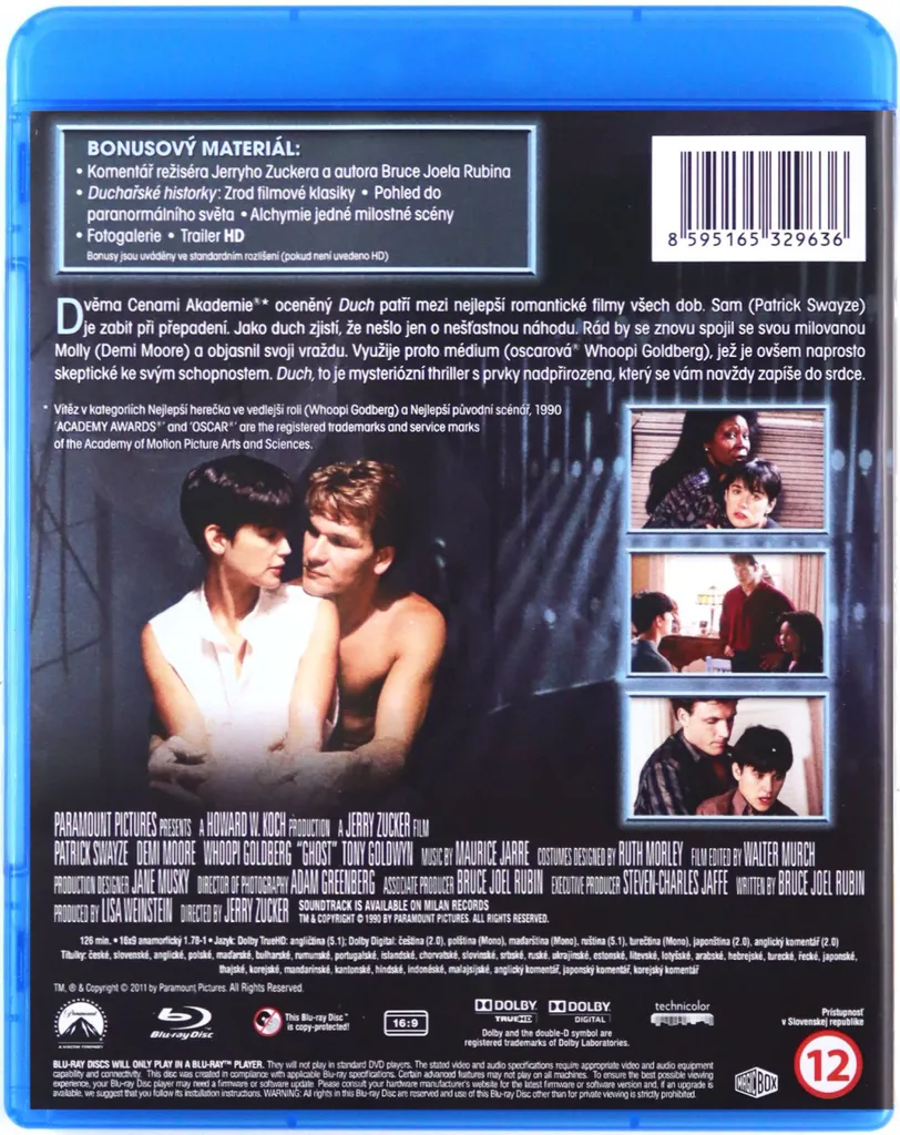 Ghost Blu-ray Message de Sam Version Originale sans Compression Image HD - 3