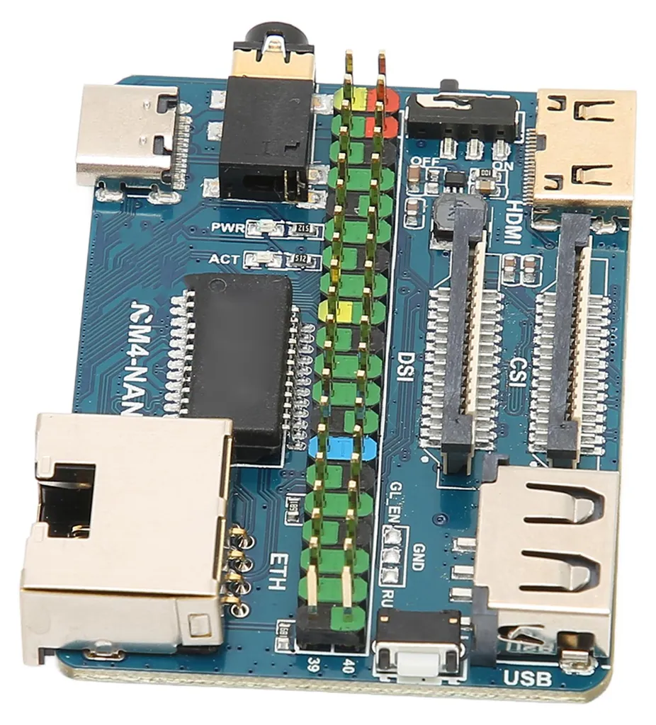 Mini carte d'extension pour Raspberry Pi CM4 avec circuit imprimé 4K