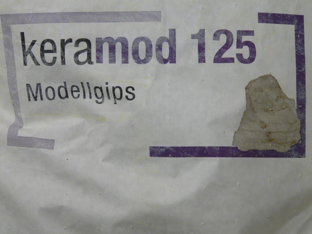 Keramod/Modellgips, im 25-kg-Originalsack, weiß Produktbild 