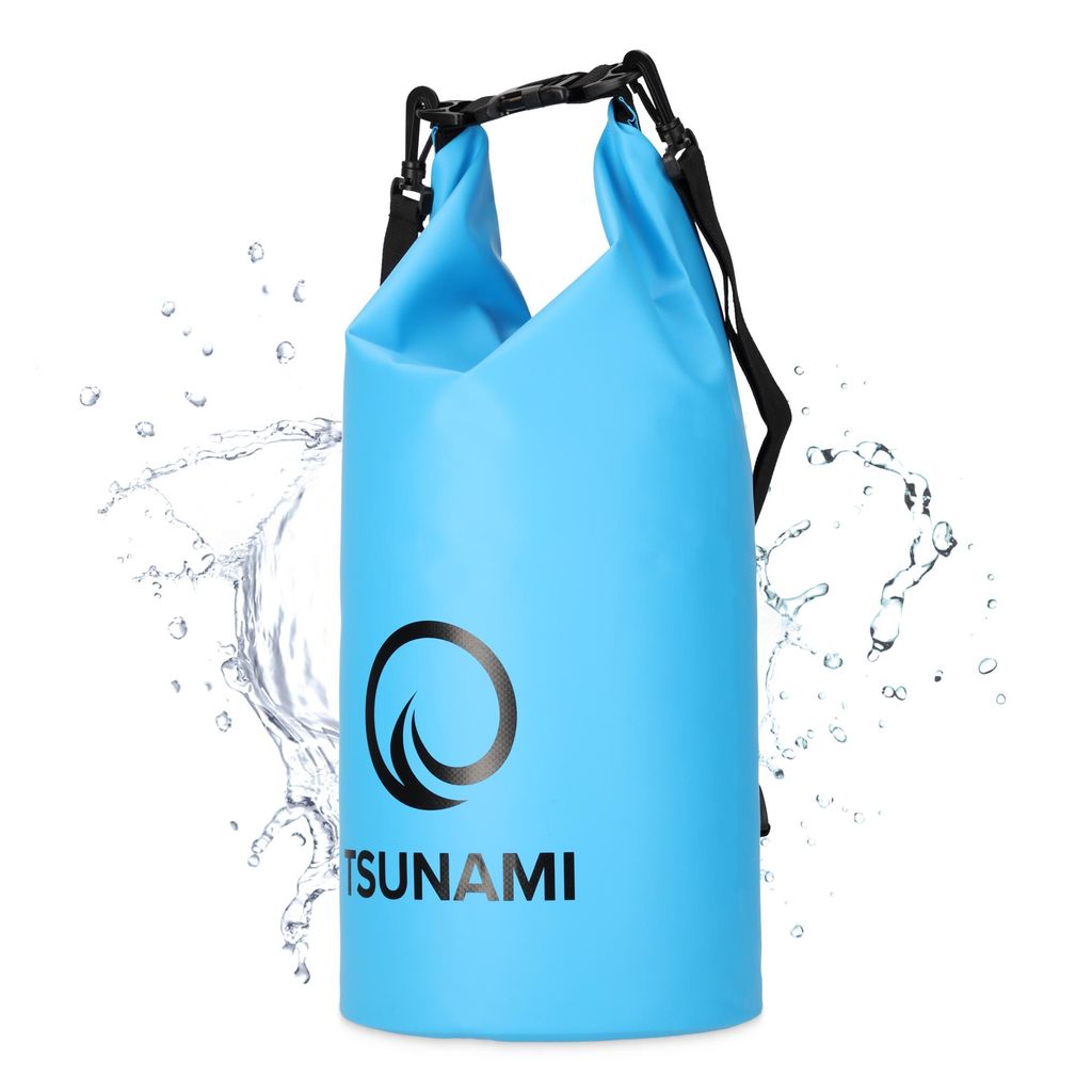 TSUNAMI Dry Bag 10 L, wasserdichter Outdoor-Beutel, Produktbild 