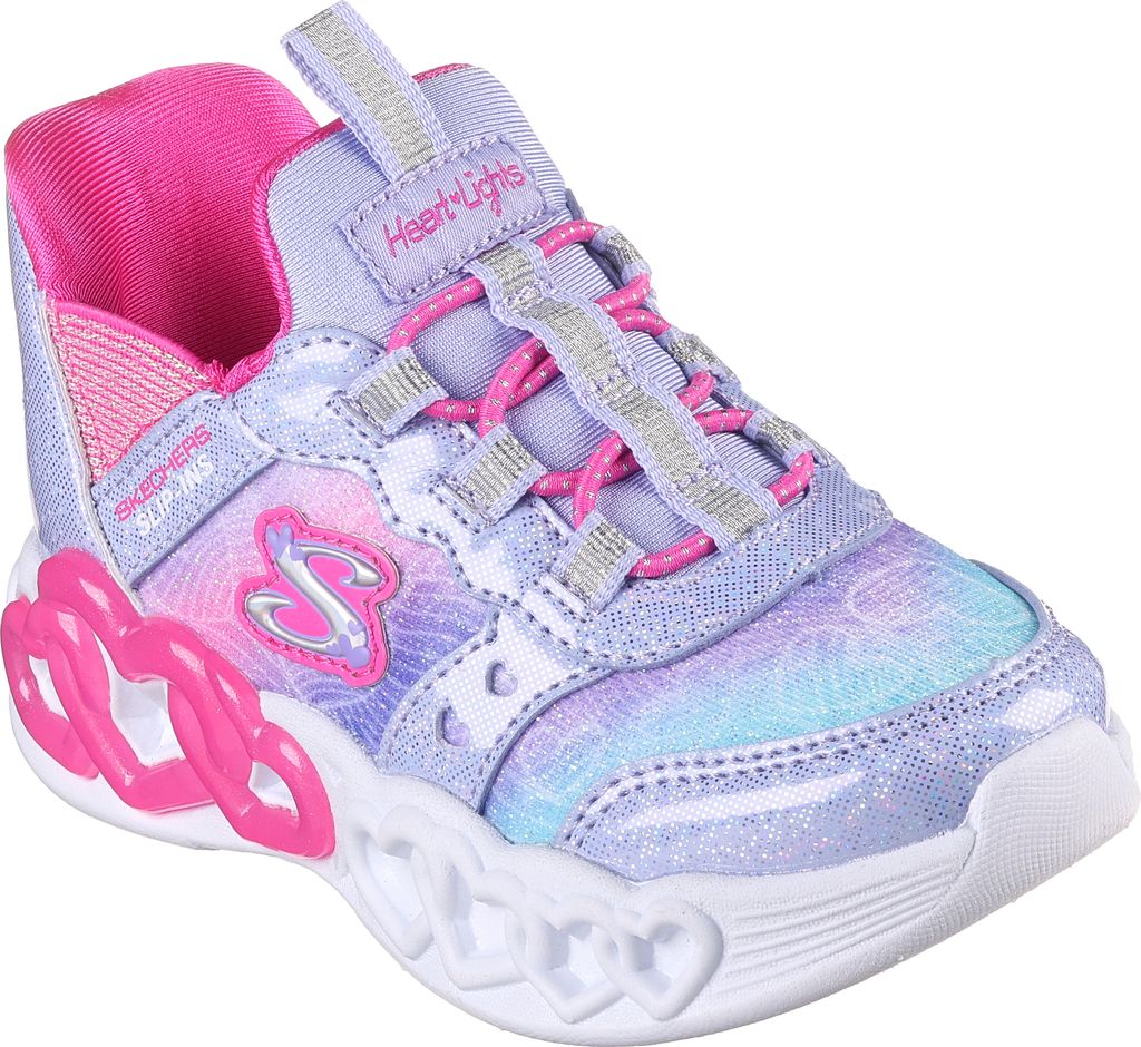 Skechers Sneaker INFINITE HEART LIGHTS ETERNAL SHIMMER lila, Größe 21 (303755N)