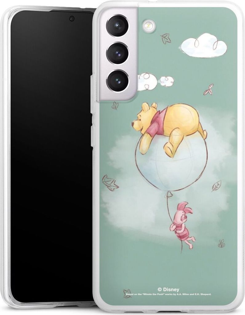 DeinDesign Handyhülle für Samsung Galaxy S22+ Silikon Hülle Case Smartphone Schutzhülle Bär Disney Winnie Puuh