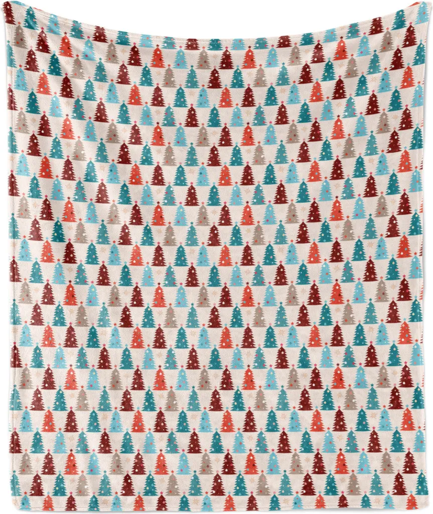 Regala un Abbraccio: Coperta Natale ABAKUHAUS 175x230 Champagne