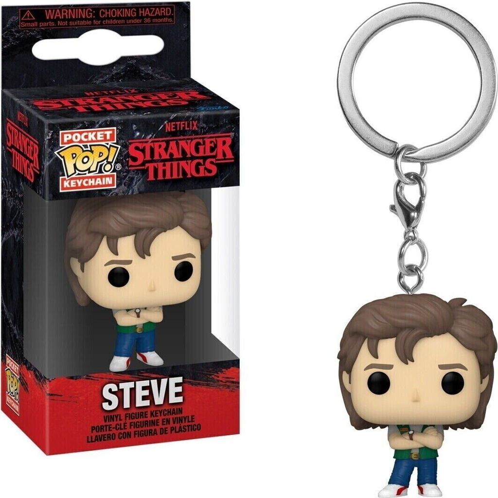 Breloczek Funko Stranger Things z figurką Steve'a 4 cm Zdjęcie produktu 
