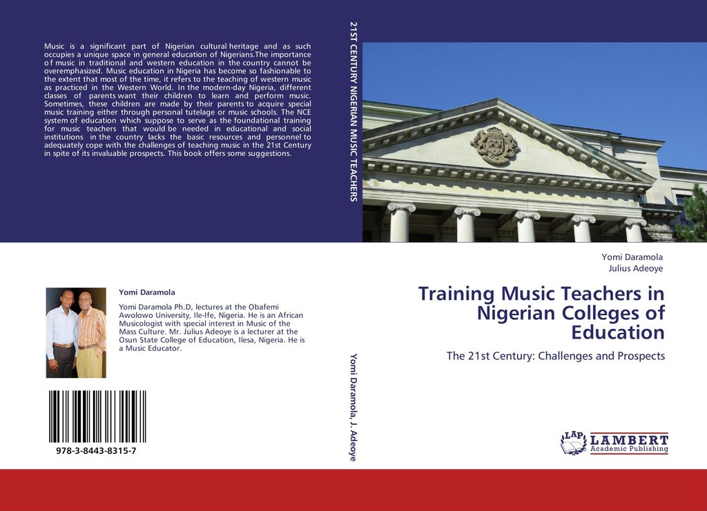 Training Music Teachers In Nigerian Colleges Of Education