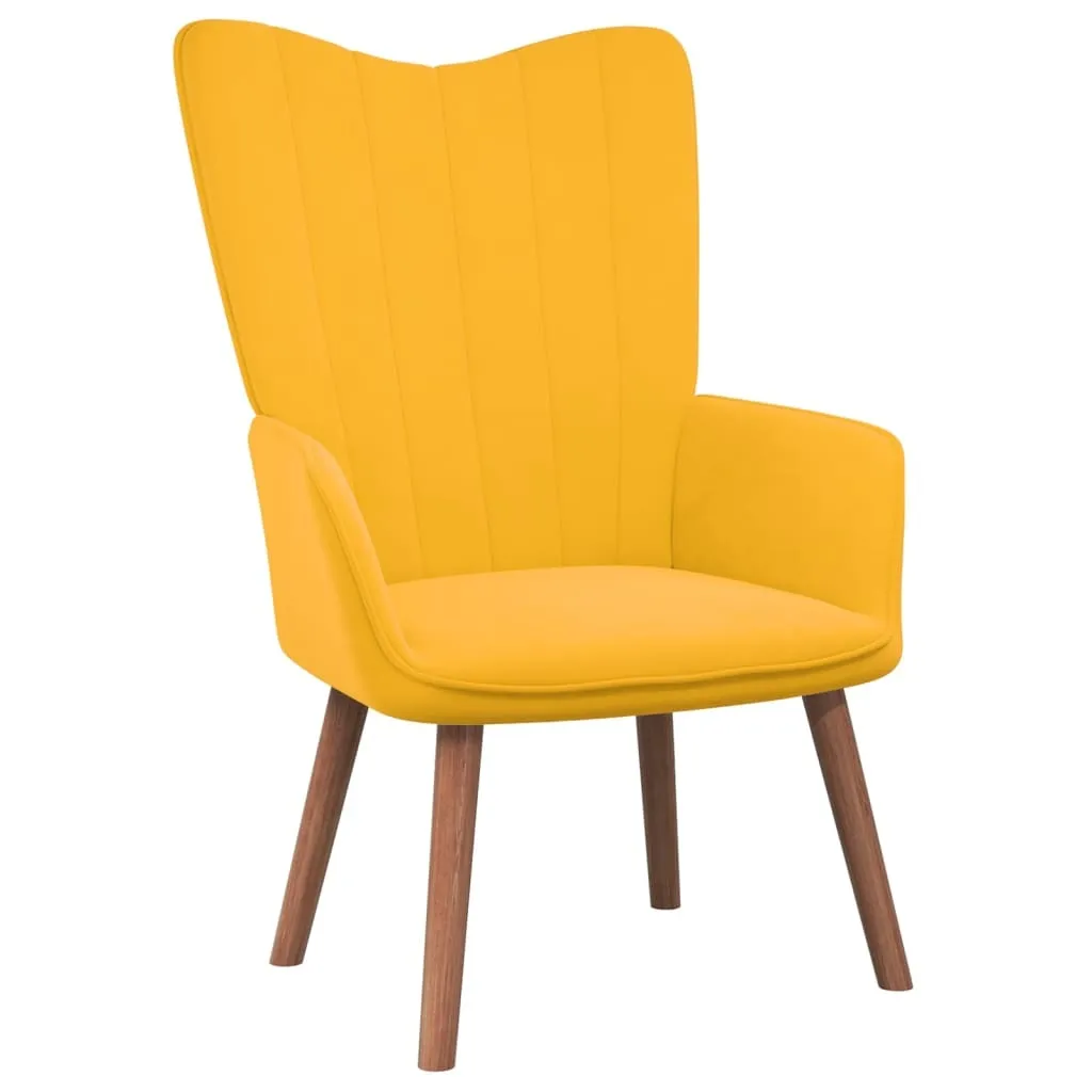 SYFAX™ Poltrona Relax: Il Tuo Angolo di Felicità Giallo Senape