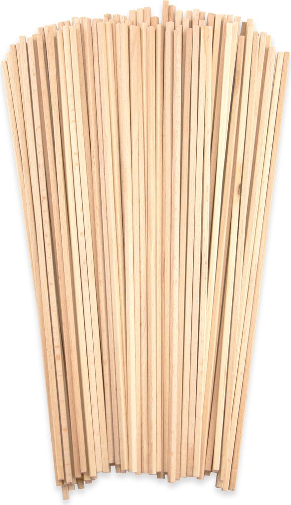 Belissia Aroma Zucker - Zuckerwattestäbe 100 Stück Produktbild 