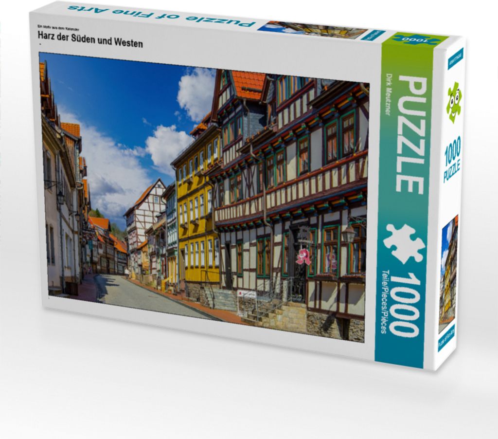 CALVENDO Puzzle Ein Motiv aus dem Kalender Harz der Süden und Westen | 1000 Teile Lege-Größe 64x48cm Foto-Puzzle für glückliche Stunden