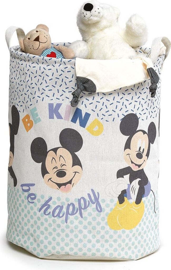 Domopak Textilní koš na hračky kulatý DISNEY MICKEY MOUSE Obrázek produktu 