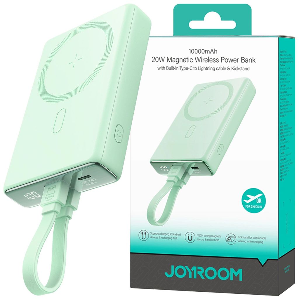 Joyroom JR-PBM01 Magnetische Powerbank 10000mAh 20W mit Produktbild 
