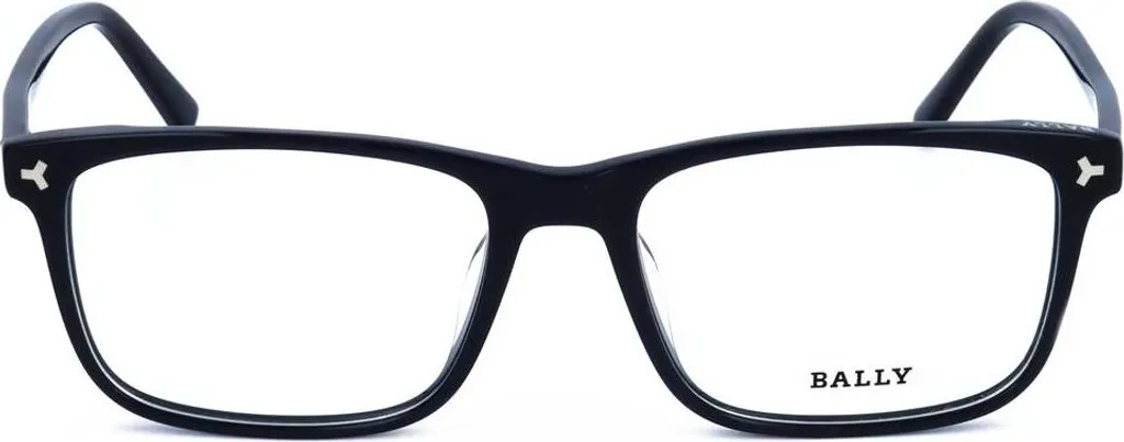 Lunettes Bally BY5023 H 090 Shiny Blue 54/17/145 pour hommes - Bleu