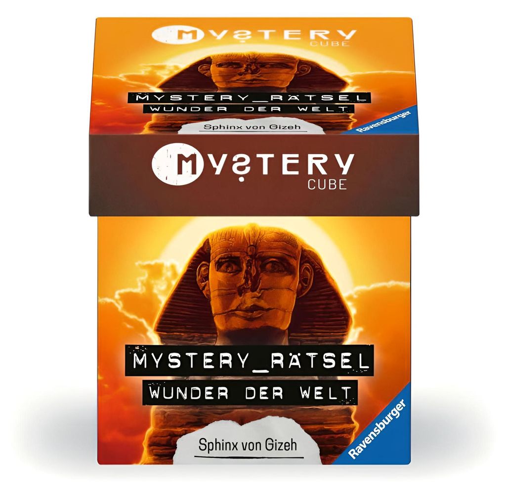 Ravensburger 24578 - Mystery Cube - Wunder der Welt: Sphinx- Für Rätsel-Begeisterte ab 10 Jahren