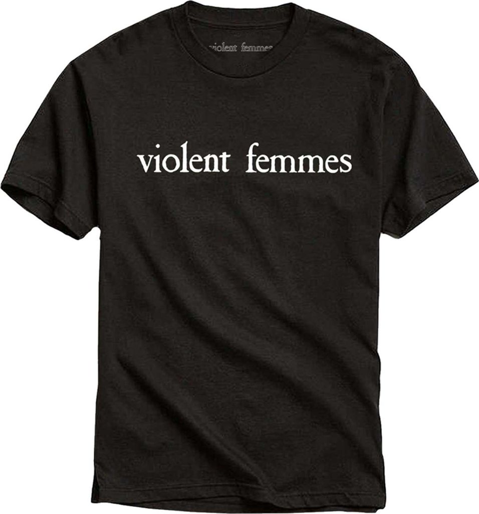 Violent Femmes - T-Shirt Logo für Herren/Damen Uni RO7632 (XL) (Schwarz/Weiß)
