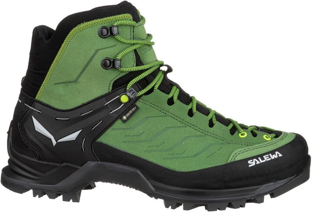 Salewa - Mountain Trainer Mid GTX (Halbhoher Bergschuh Herren) , Farbe:cloisonne camou, Größe:UK 7.5 (EUR 41)