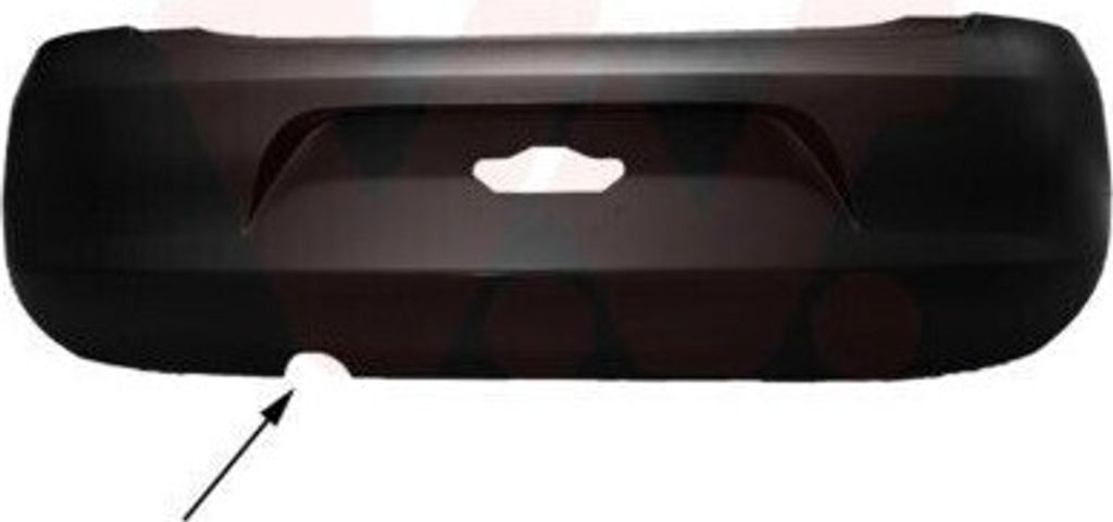 VAN WEZEL 5818544 - OE 5Z0807421CGRU Stoßstange, hinten für Fox (5Z)